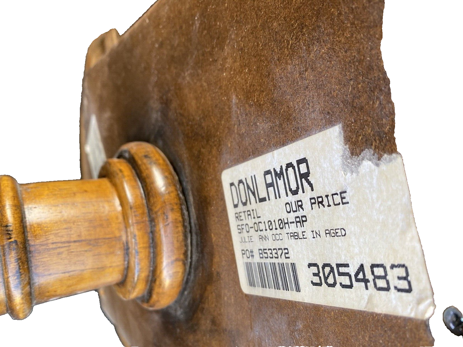 66360   Custom Hand Made Lamp Table Stand DONLAMOR