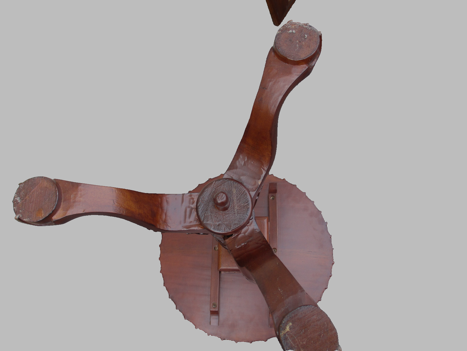 64461  Solid Mahogany Tilt Top Lamp table Stand   It also Revolves