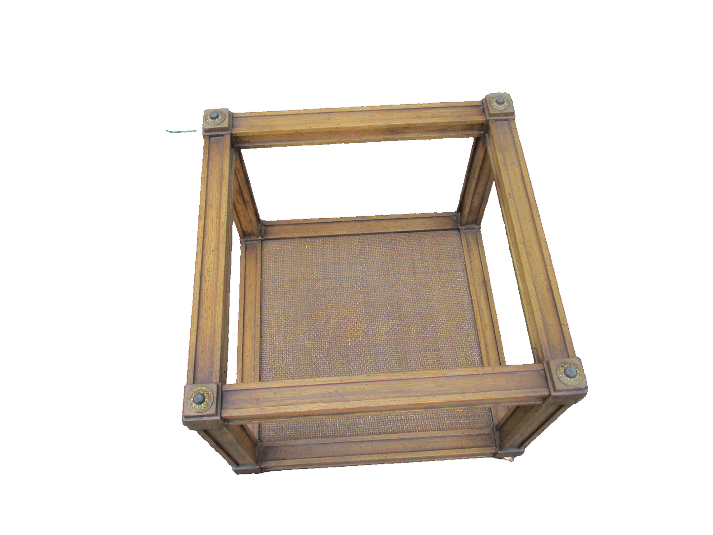 64561 MCM Modern THICK GLASS Top Coffee Table Stand