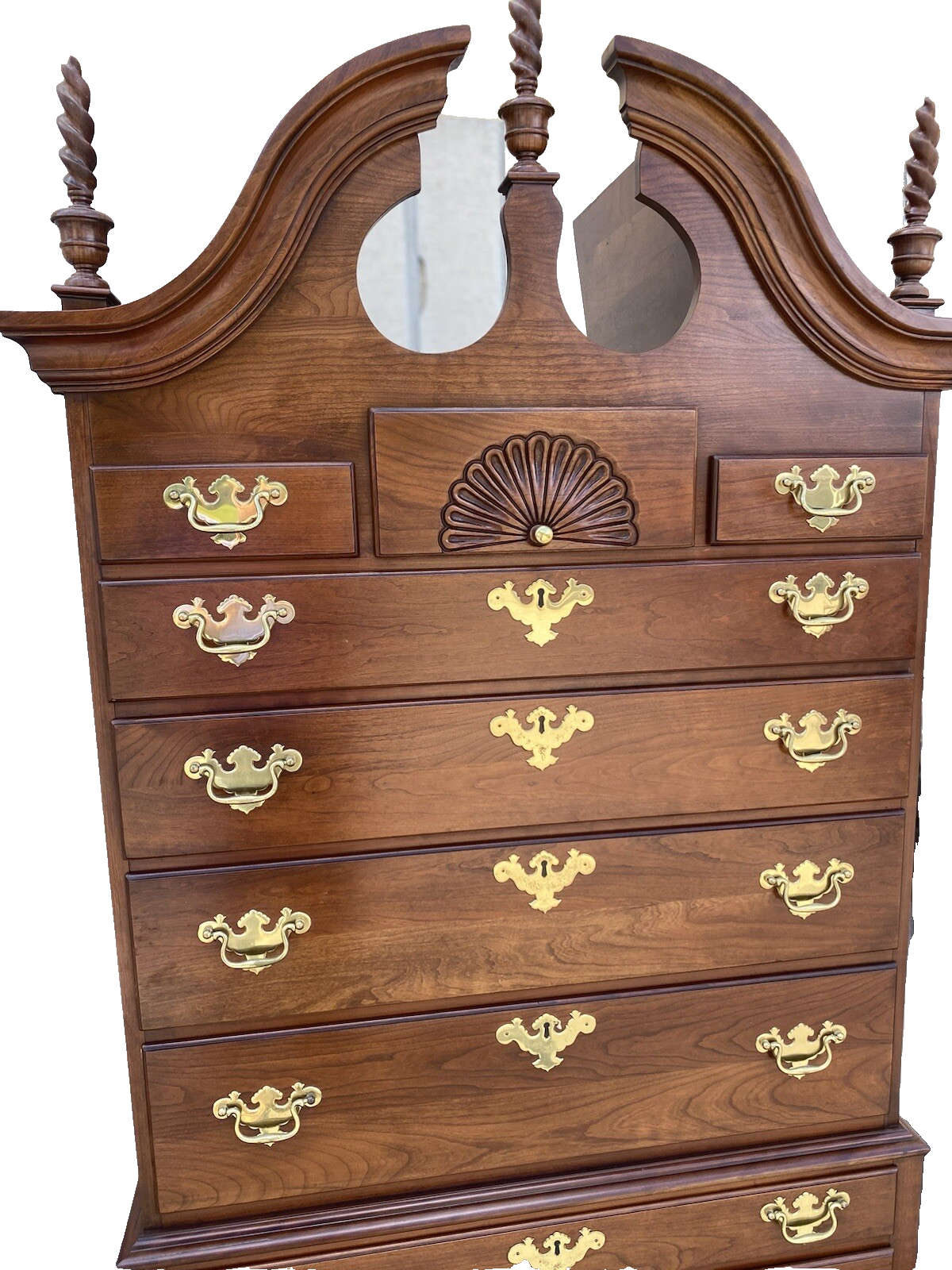 65531 COUNCILL Furniture  Solid Cherry HIgh boy High Chest