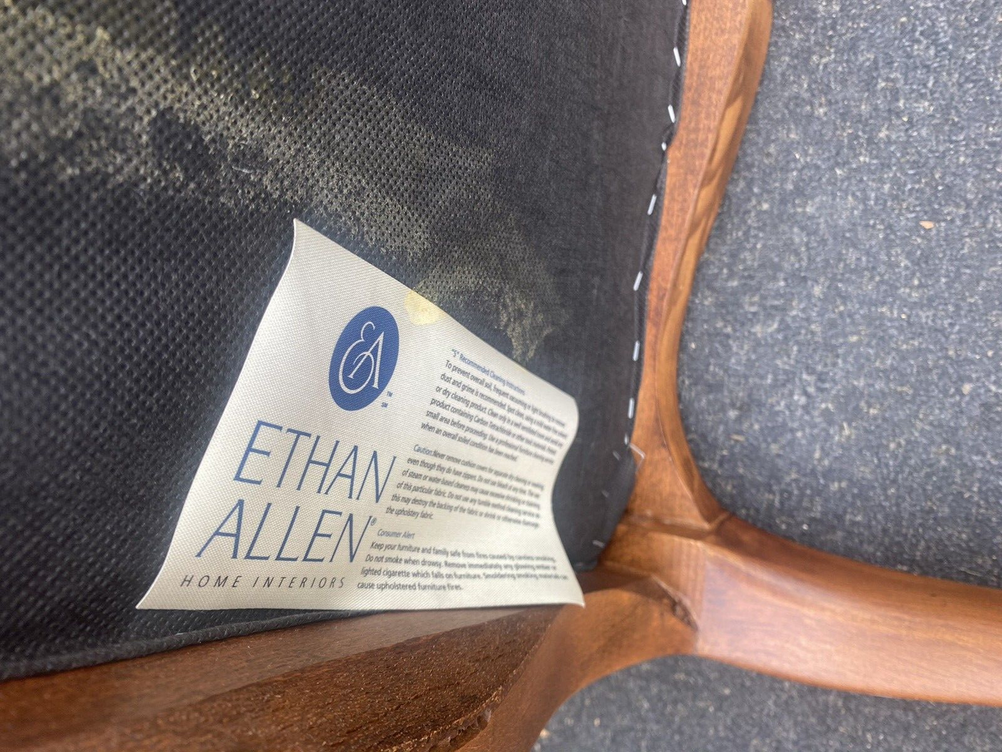 65459 ETHAN ALLEN Bergere Armchair Chair Louis XV