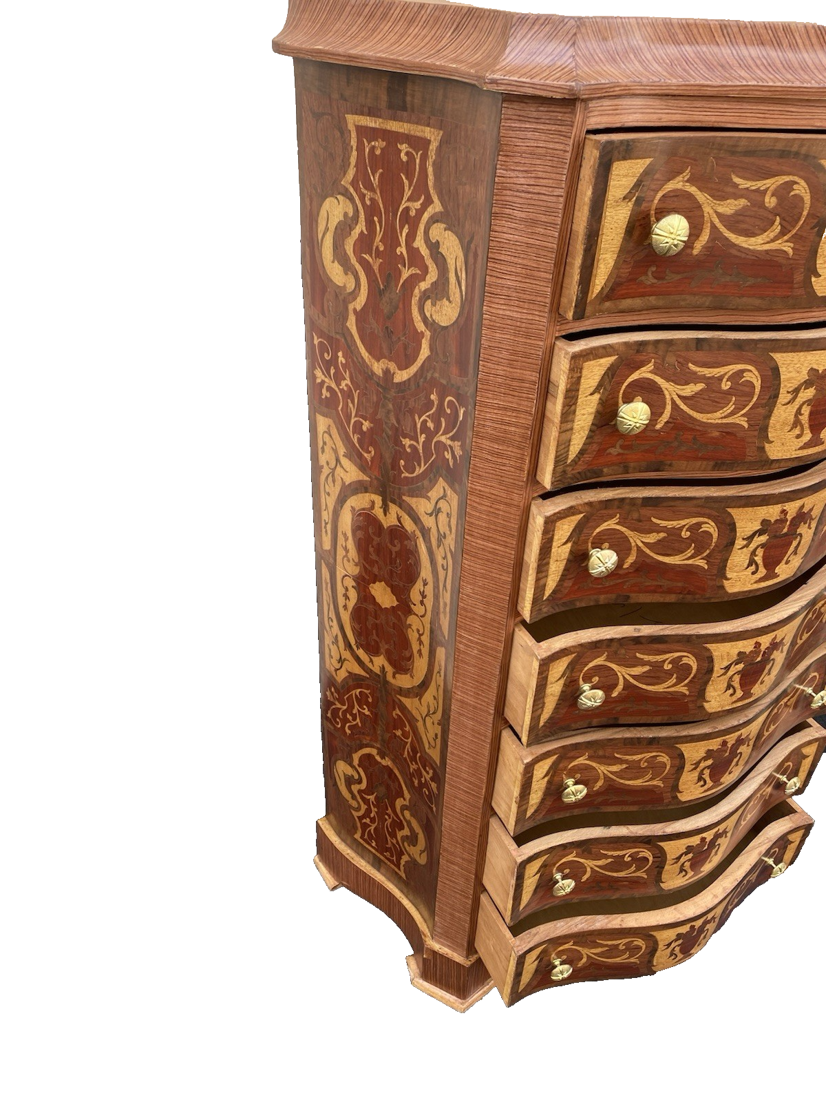 66620 Fancy Decorator Lingerie Chest Dresser High Chest