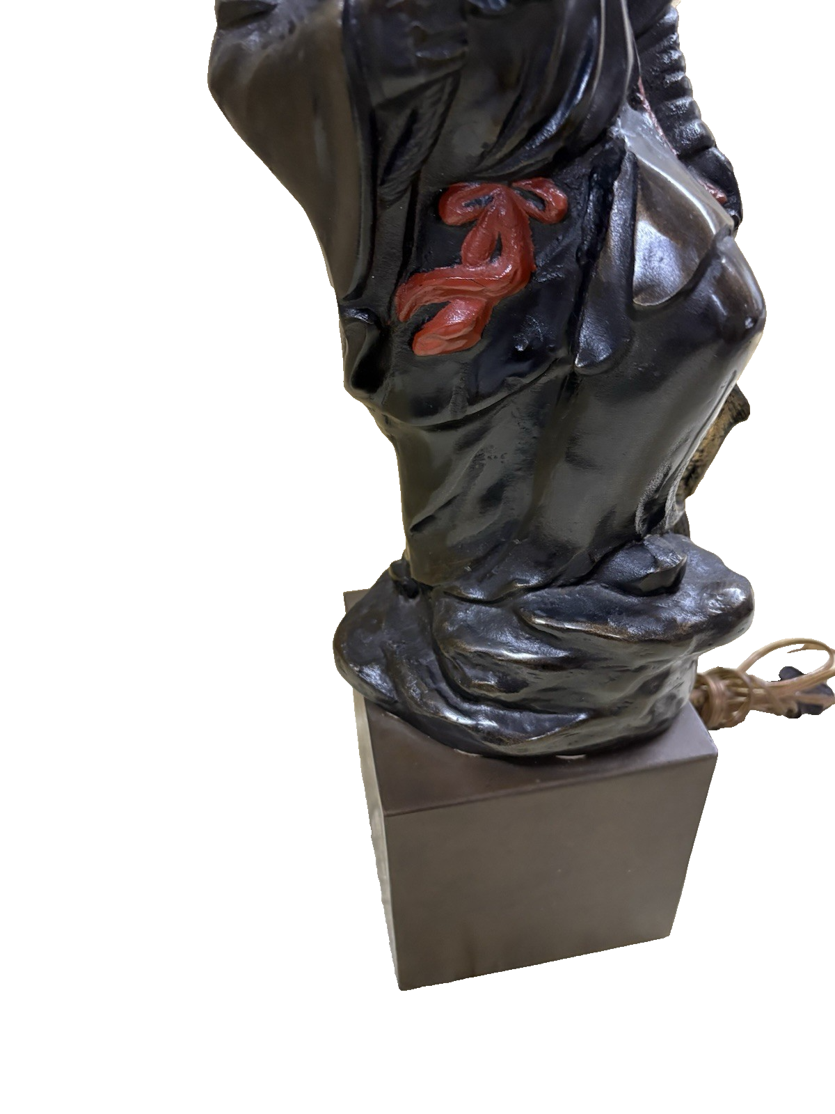 49966 Oriental BUDDAH Table Lamp with NO Shade