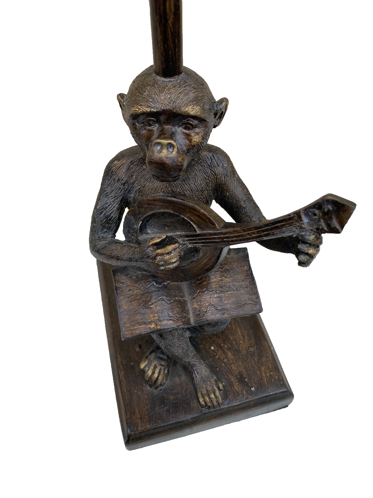 64723 Pair Musical Monkeys Table Lamps