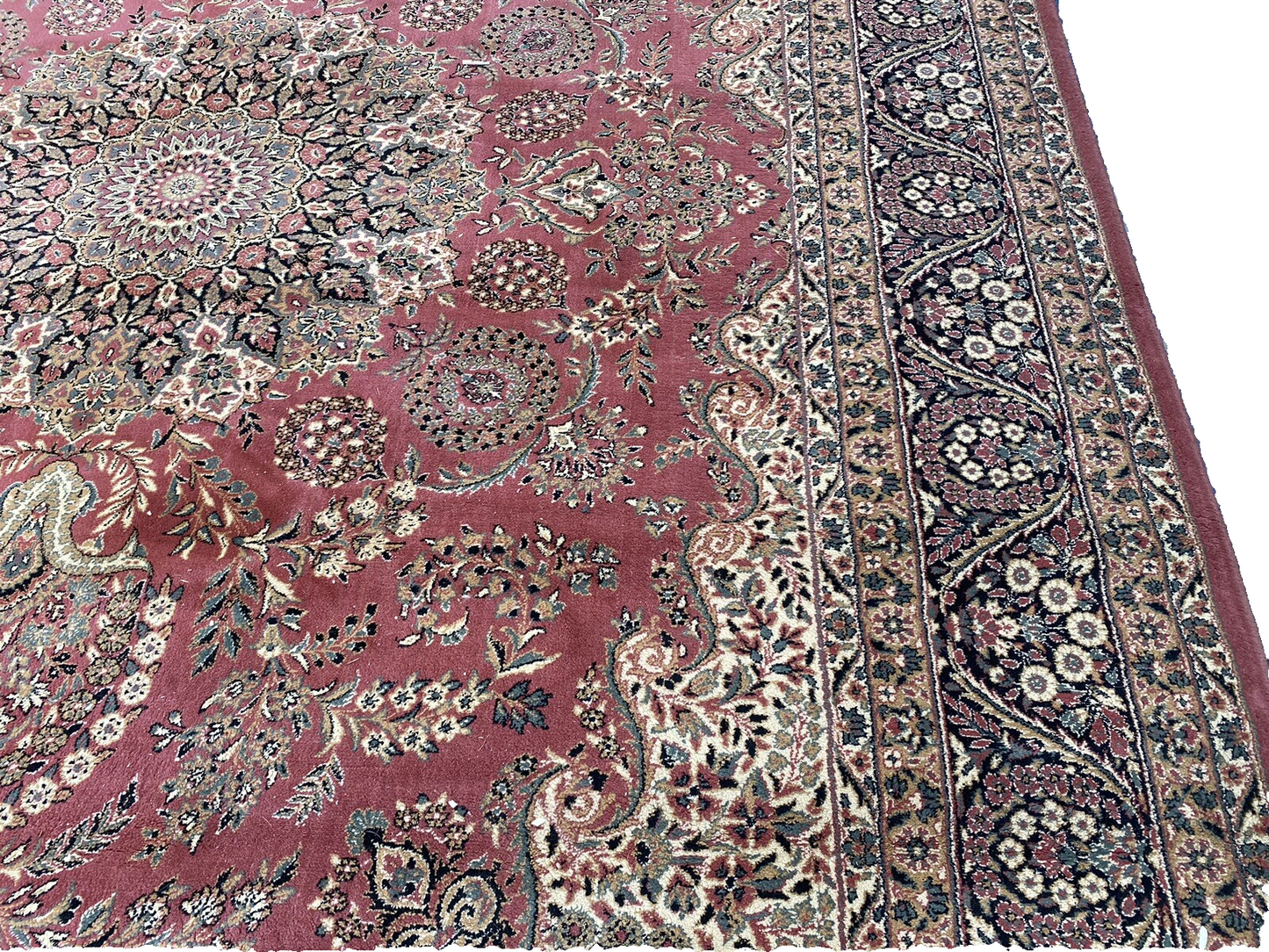 RUG 24:     Machine Made  SETAREH KAVIR Oriental Rug 10' x 13' 4"