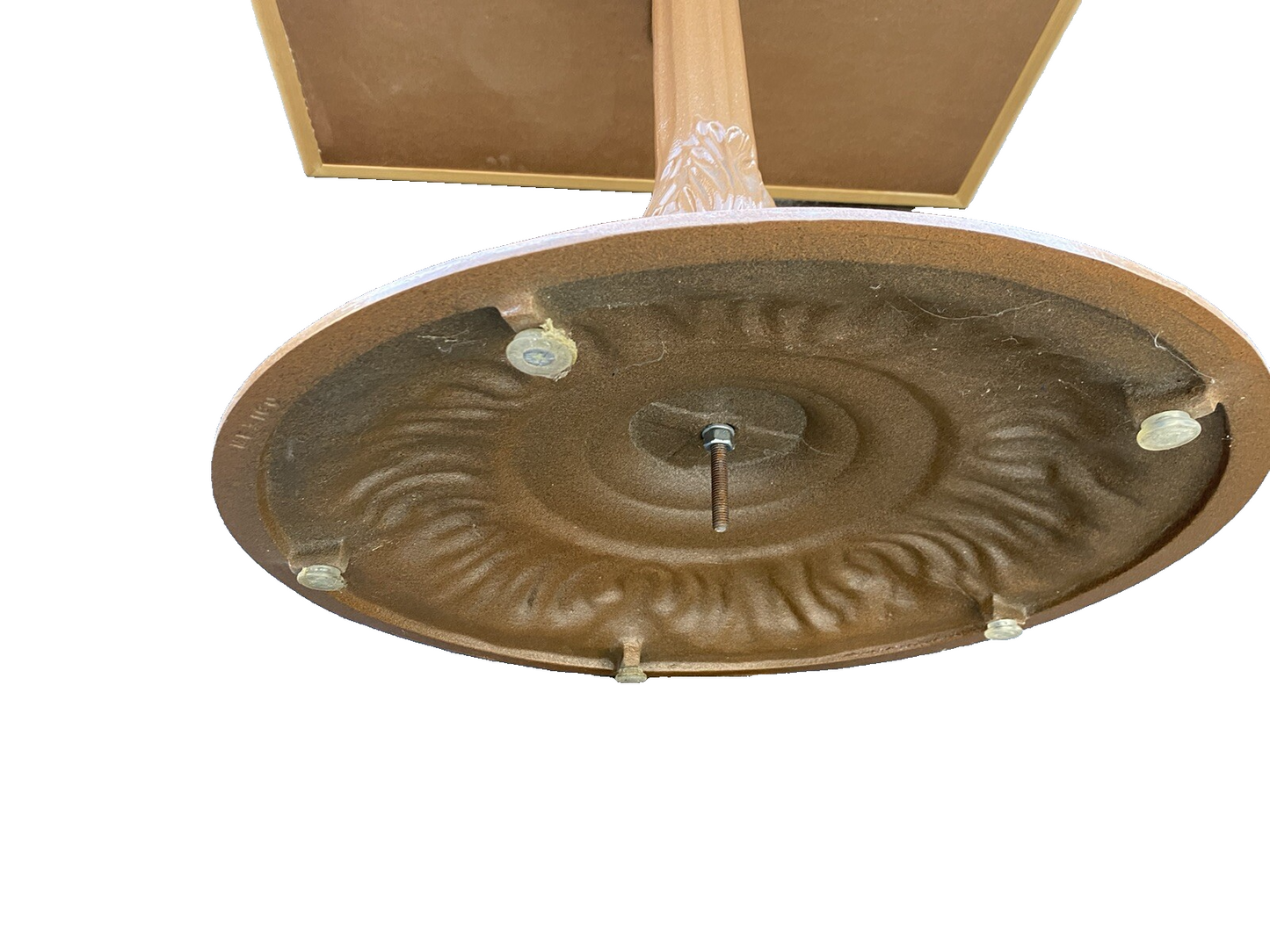 65315   Modern Cast Iron Dining Table Ice Cream Parlor Table