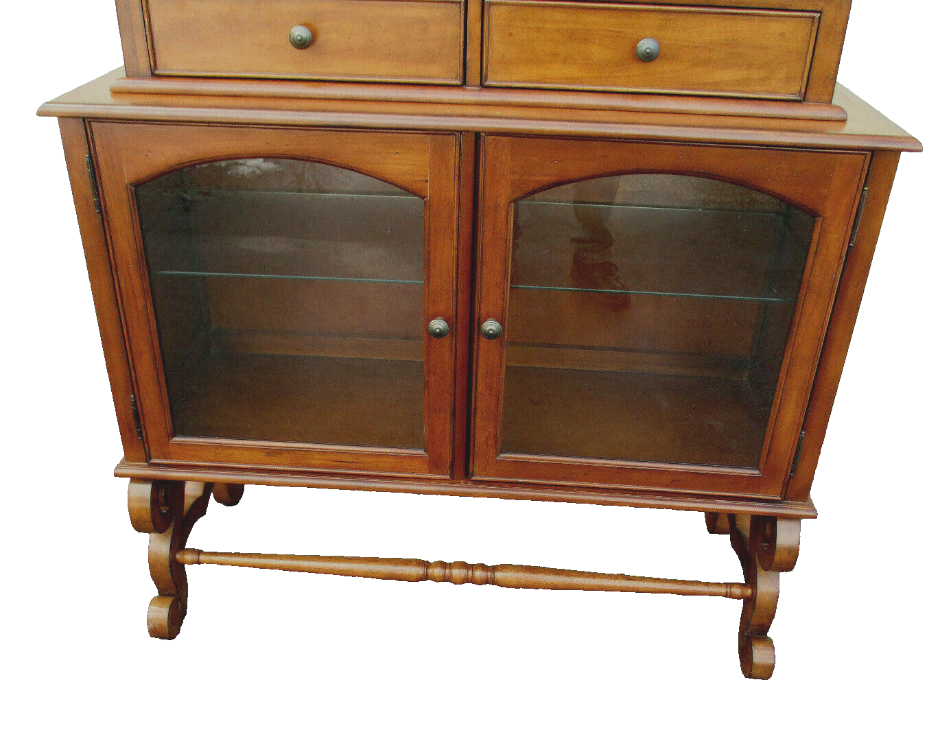 62851 Lane Furniture Server Sideboard Server Curio Display  Cabinet