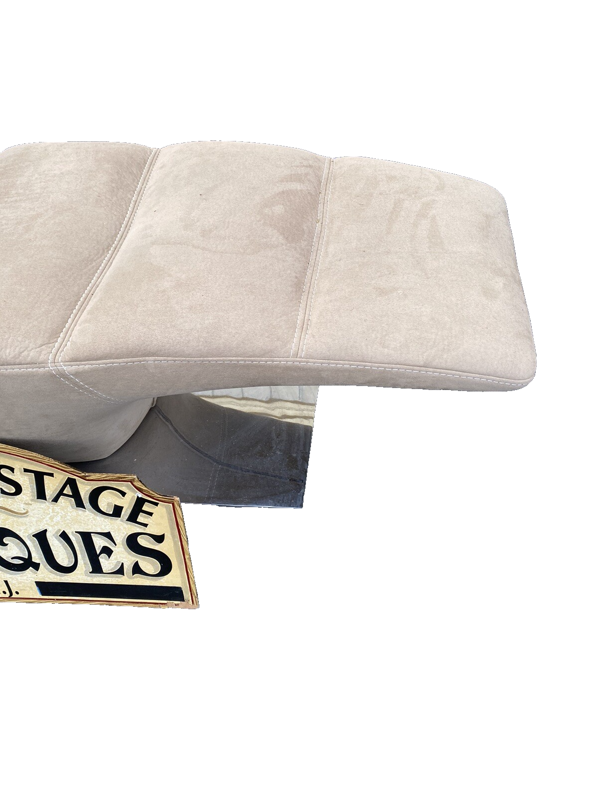 66234   SOHO CONCEPT Modern Chaise Lounge QUALITY Heavy Frame