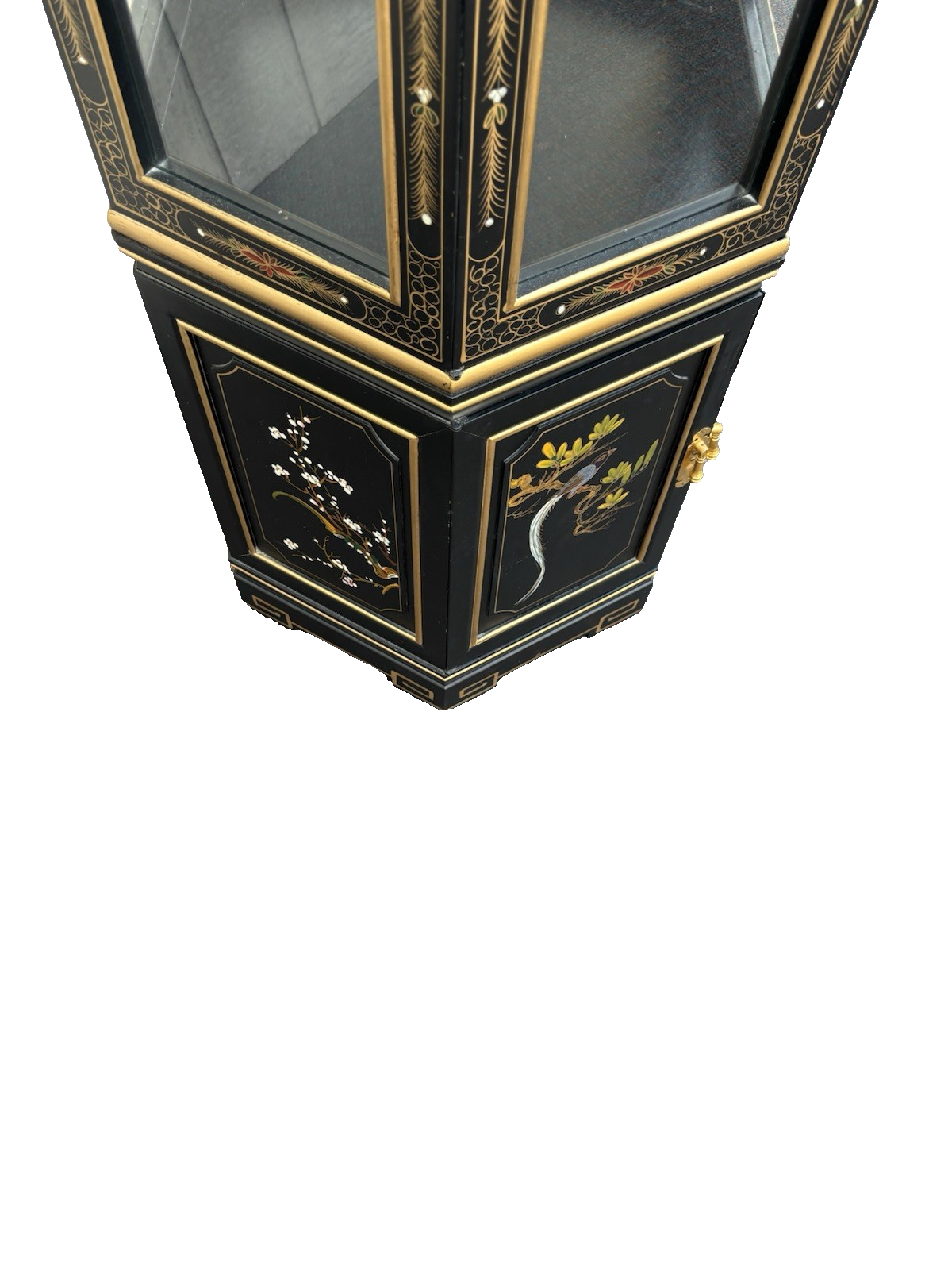 66907   Oriental Curio Display Cabinet China cabinet