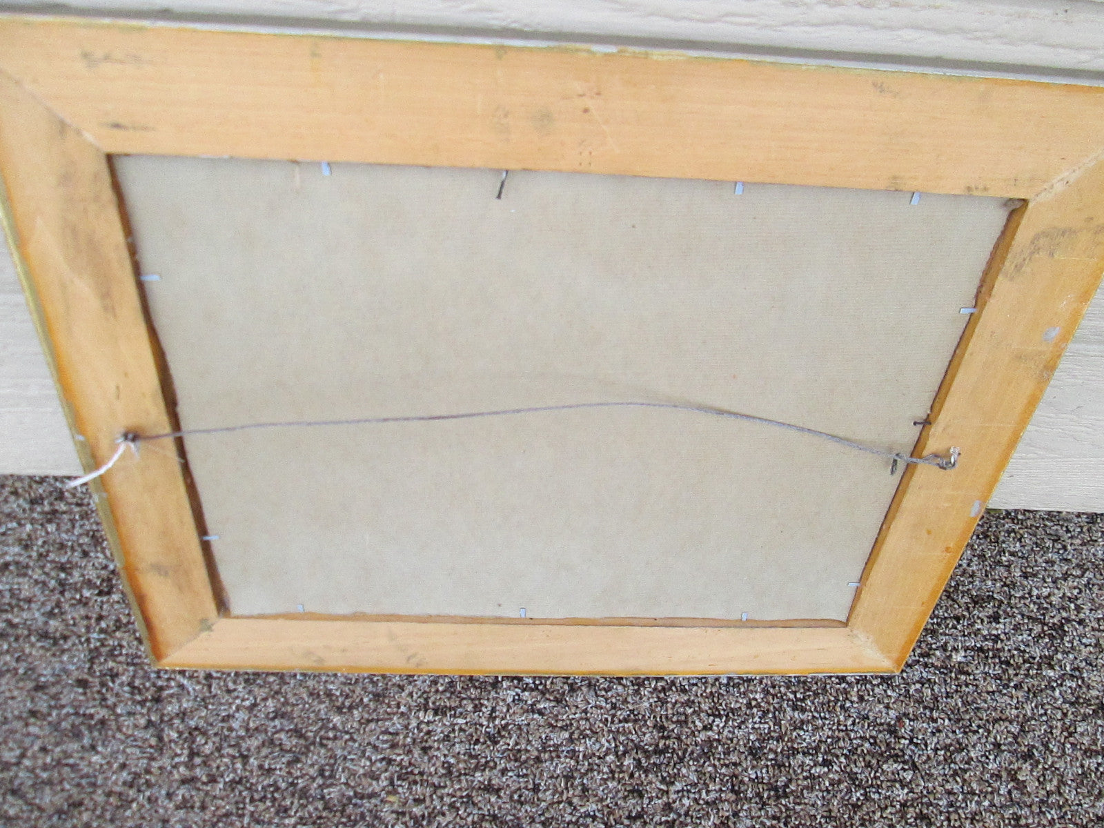 59752  Vintage Oil Paintng on Board