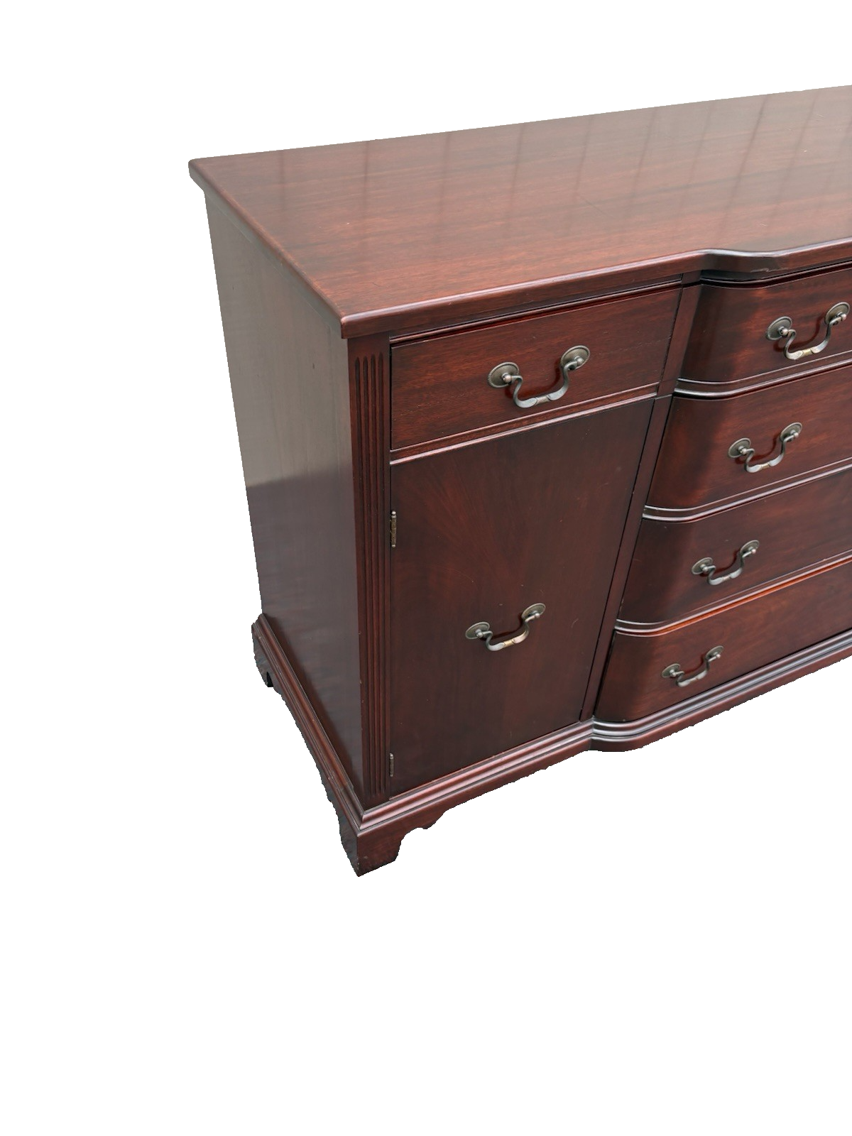 67123 Solid Mahogany Buffet Sideboard Server Cabinet