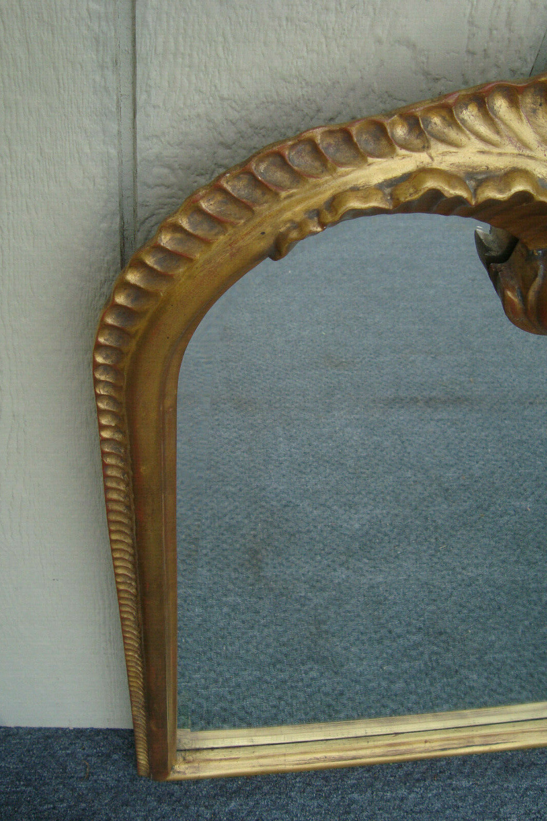 62007 Wood HAND CARVED Decorator Gold Mirror in Fancy Picture frame