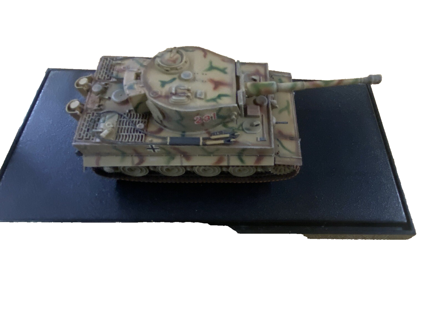 ES 47 :  Group  of  3 Military  Tanks with Show Cases  Size 7" x 3 1/2" x 3"H