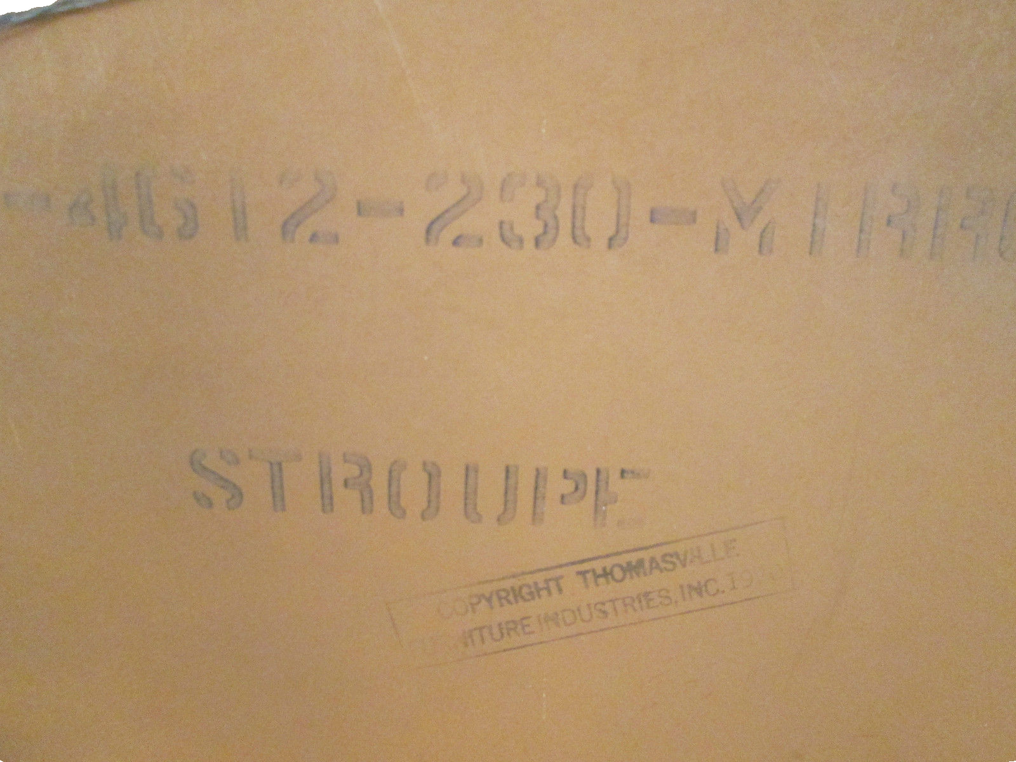 55167  THOMASVILLE Cherry Wood Mirror