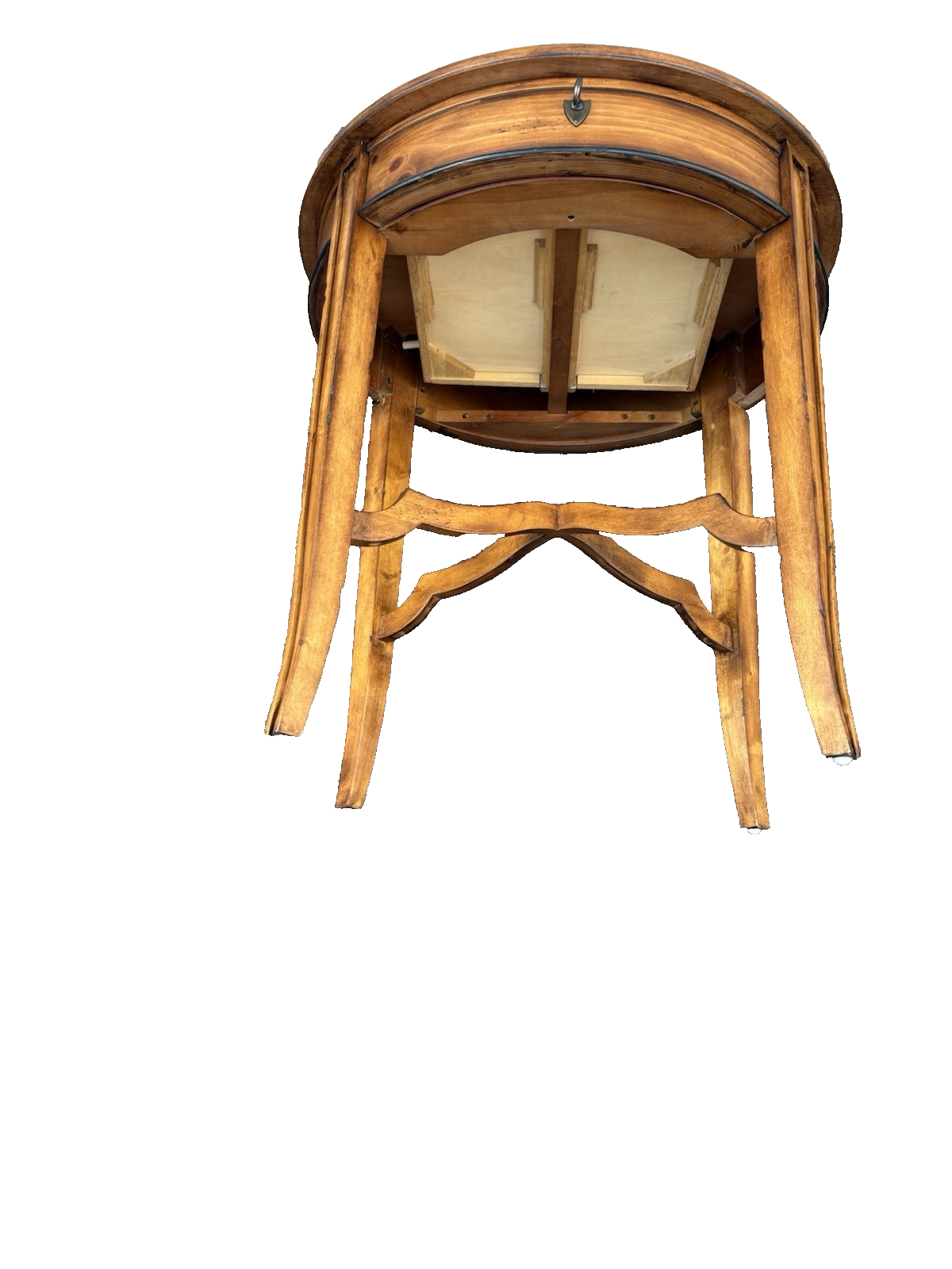 66963 Oval HEKMAN Furniture Lamp Table Stand w/ Drawer