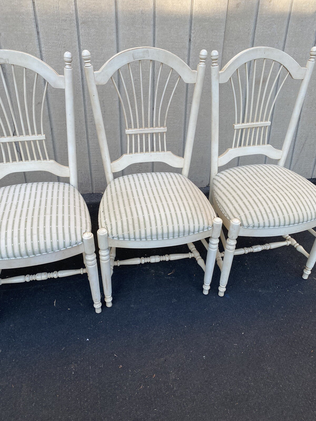 66362   Set 6 Ethan Allen Modern Dining Chair s