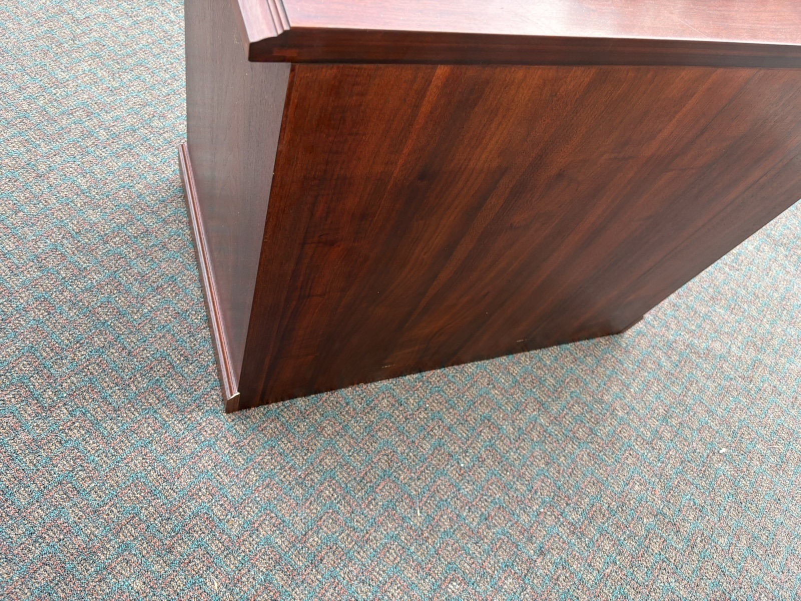 00001 Mahogany KIMBALL Furniture  2 Drawer Lateral File Cabinet