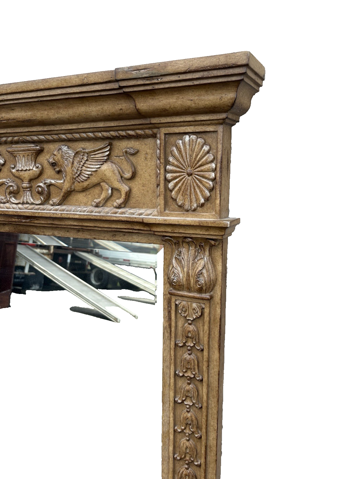 66851  Decorator Large Gryphon Accent Mirror