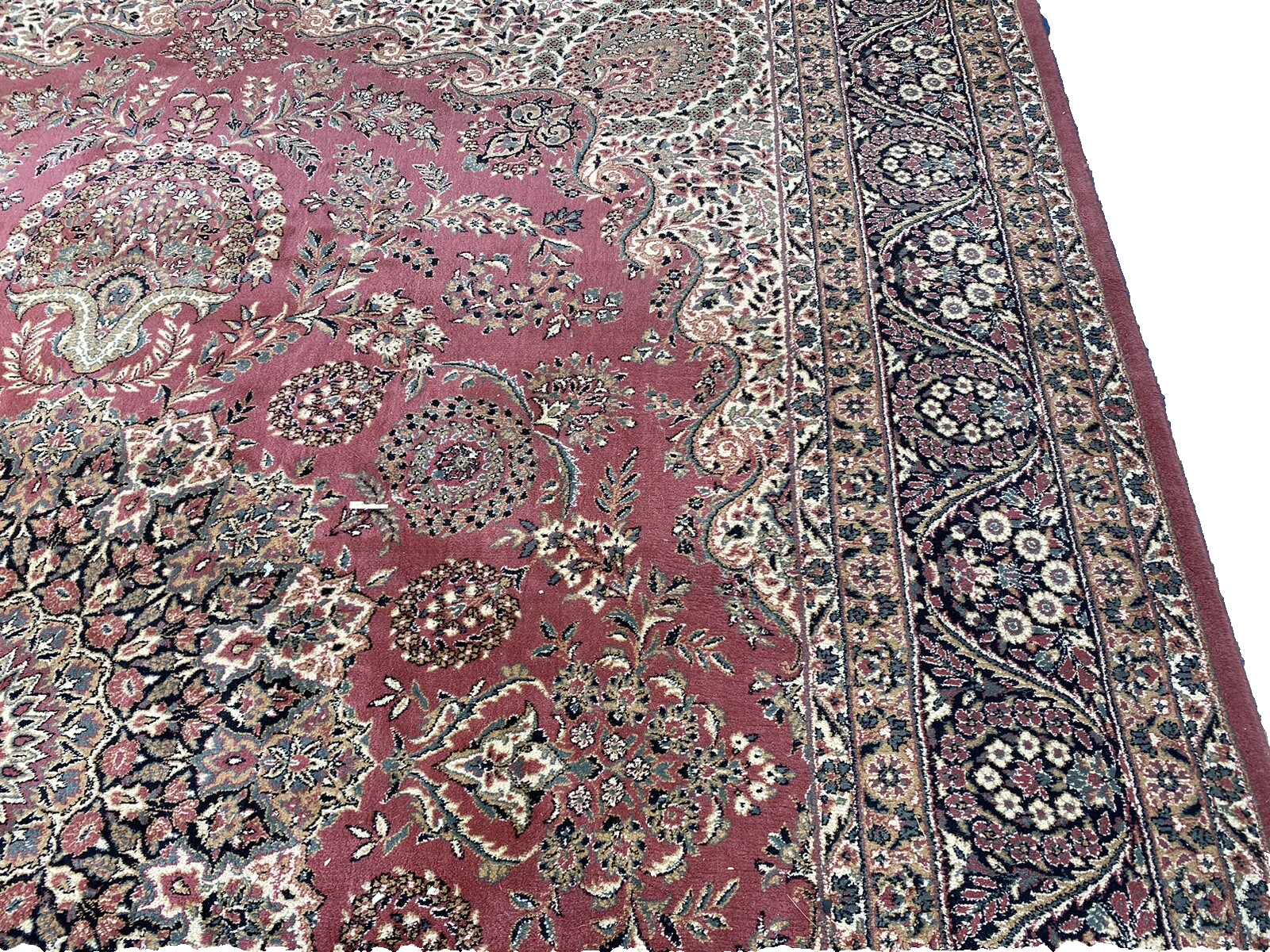 RUG 24:     Machine Made  SETAREH KAVIR Oriental Rug 10' x 13' 4"