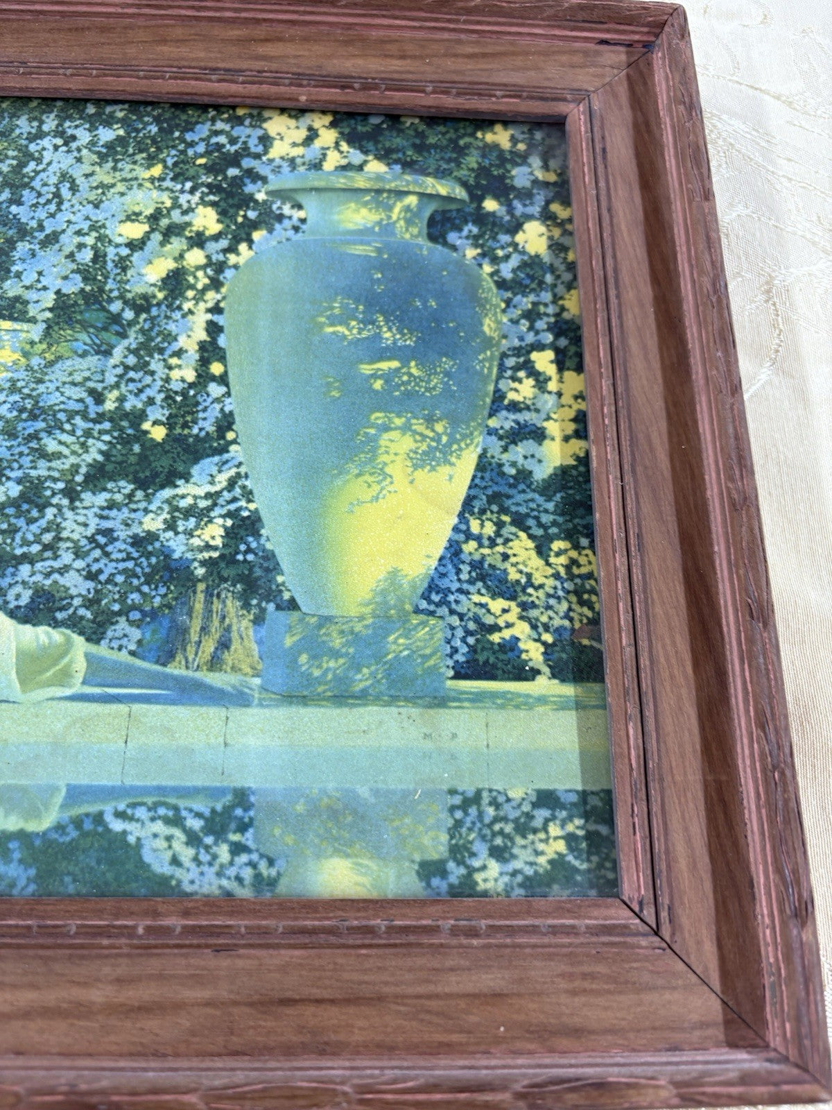 66779 MAXFILD PARRISH Print in Picture Frame THE GARDEN IN ALLAH