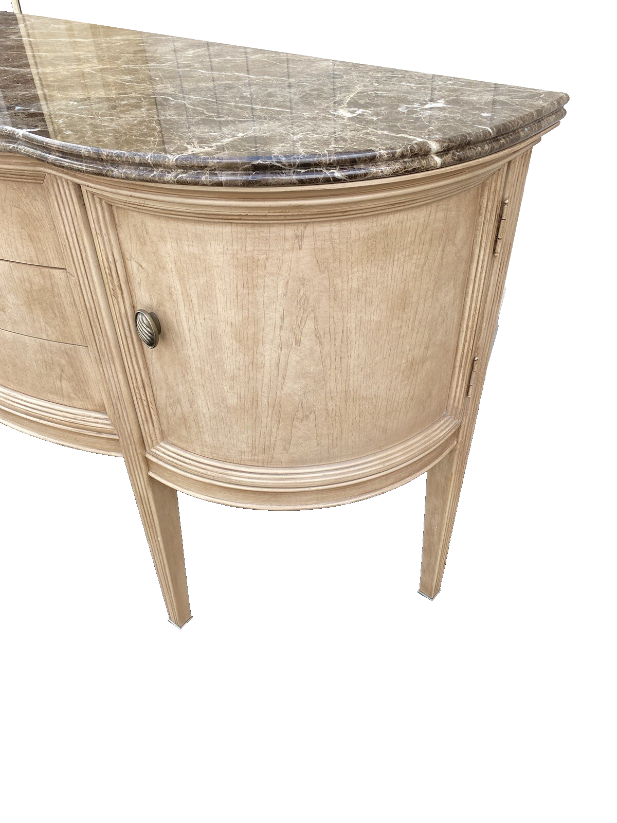 64646   Bernhardt Marble Top Server Sideboard Buffet