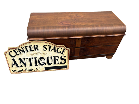 67118 Deco Cedar Lined Blanket Storage Chest