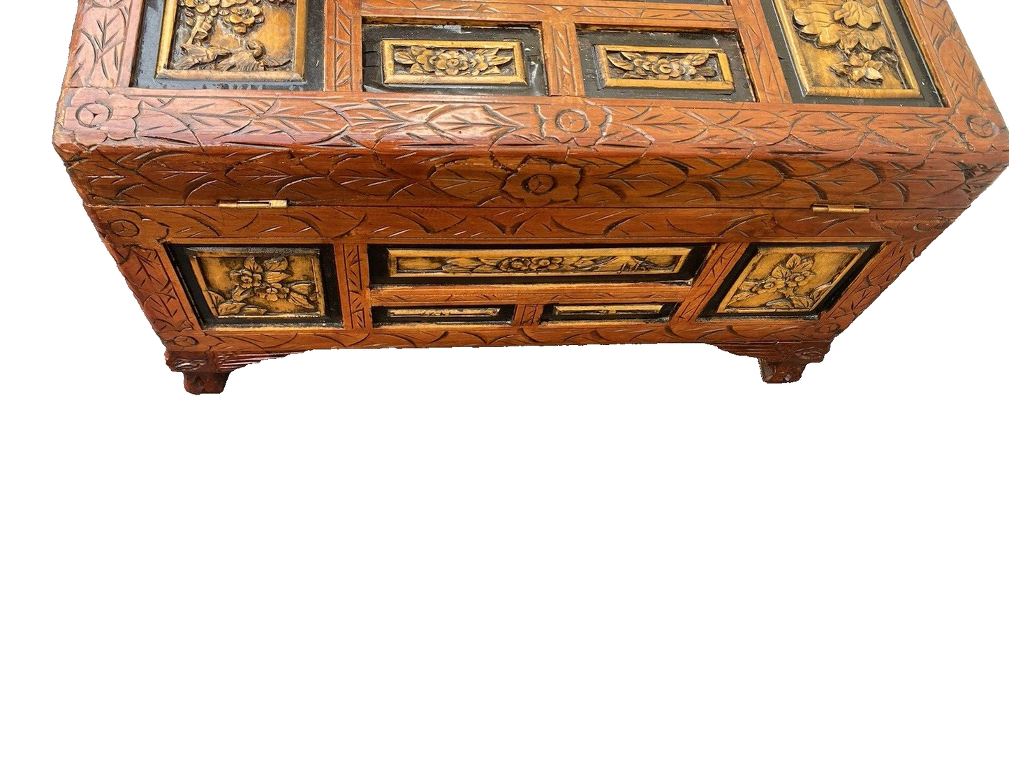 65684 Oriental Storage Blanket  Chest Trunk Cabinet
