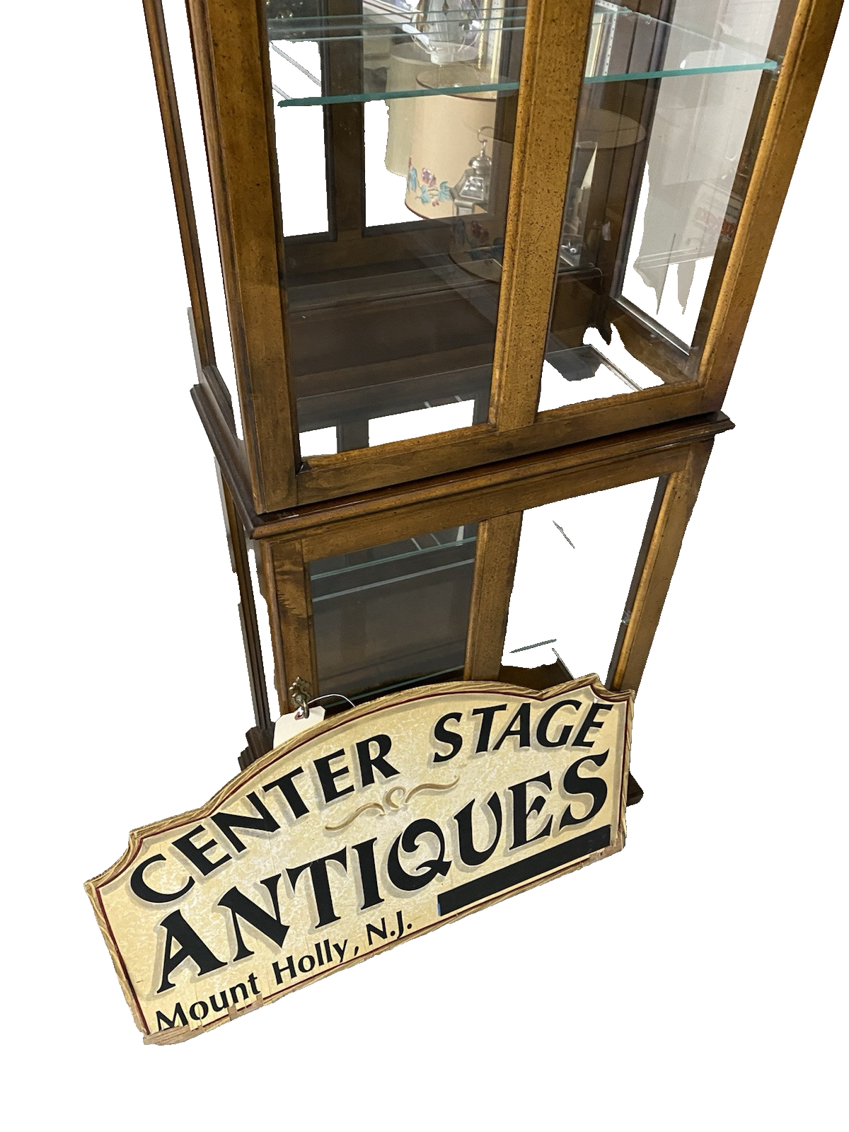 64445 Maple Curio China Cabinet