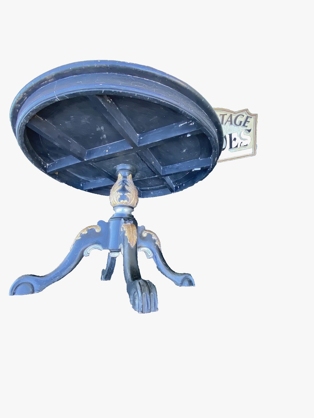 65141 Round 45" Decorator Pedestal Dining Table