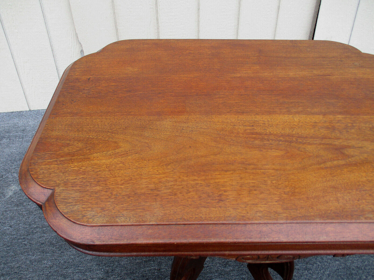 62691  Antique Victorian Walnut Lamp Table Stand