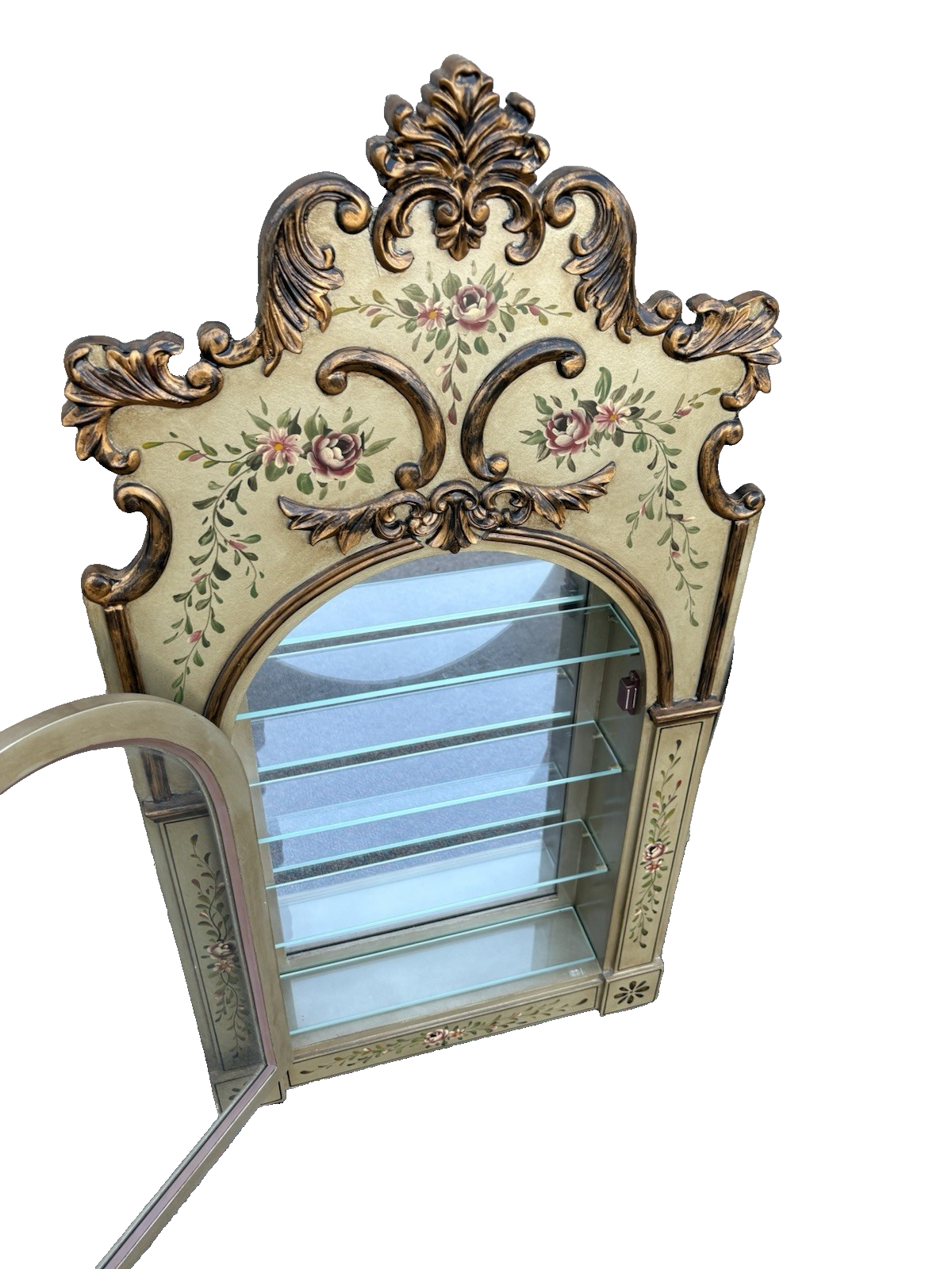 65549 Decorator Whatnot Wall Shelf Curio Etergie