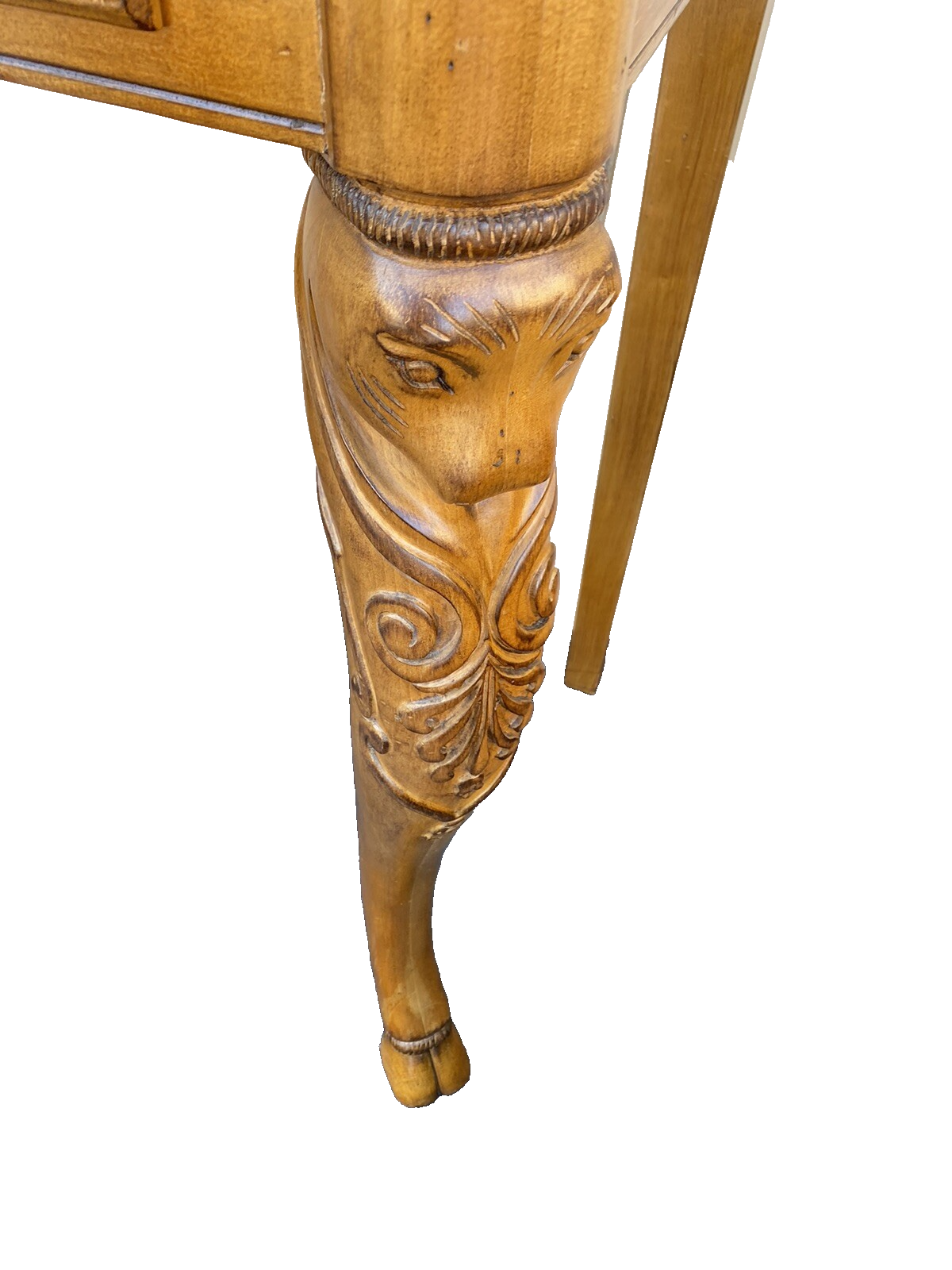 65278 SHERRILL CTH  Maple Figural Console Table Stand