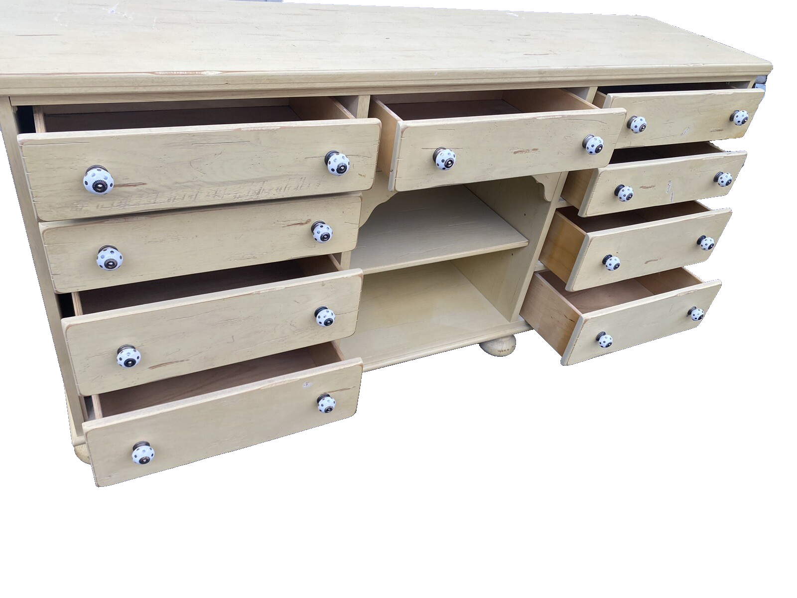 65890 BROYHILL ATTIC Heirlooms Made Rustic Country Sideboard Buffet Server