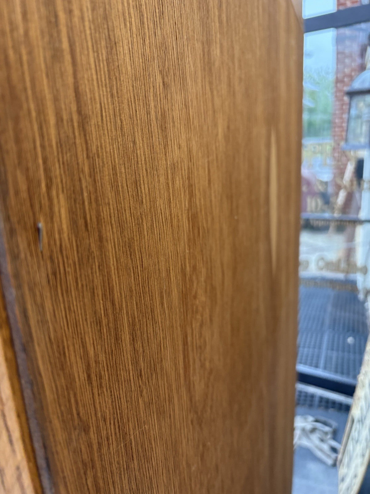 66737 Super Quality Oak Curio China Cabinet