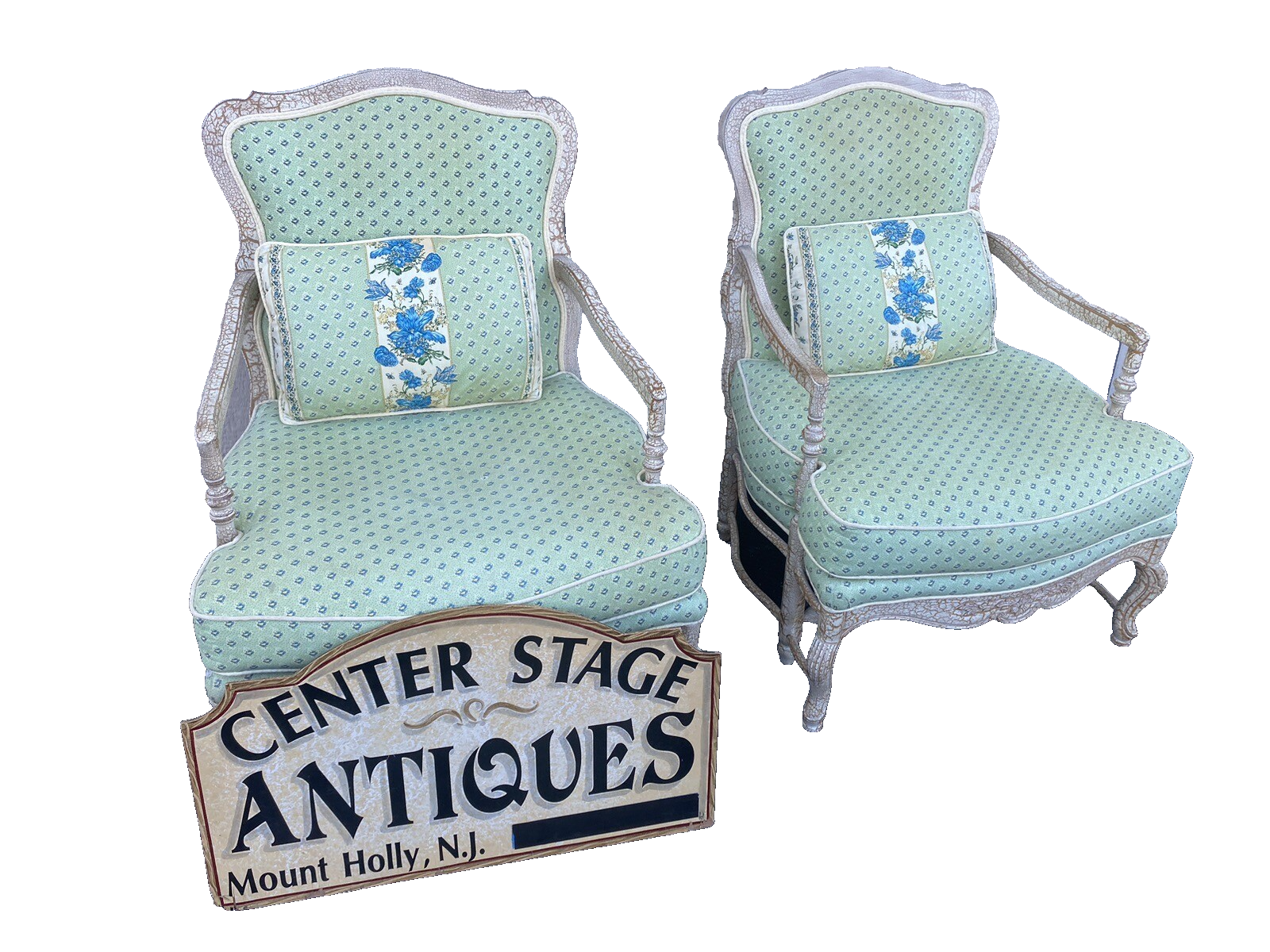 65139 Pair  QUALITY Hand Made ROBB STUCKY Decorator  Armchair Chair s