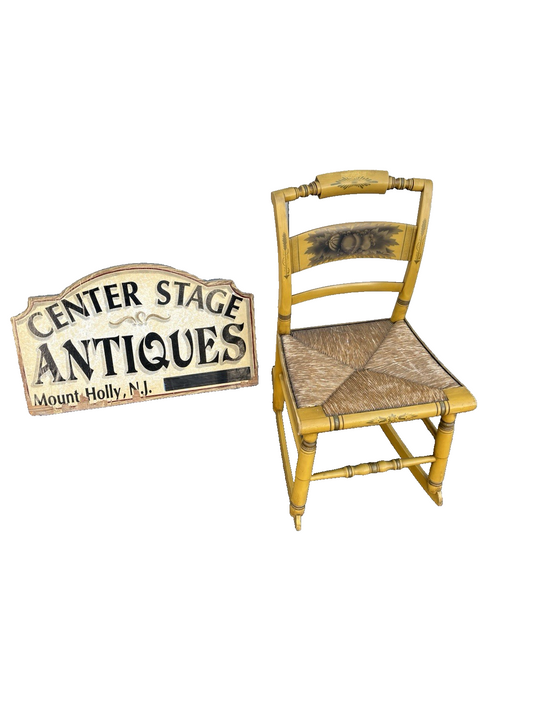 67106 Signed HITCHCOCK Decorator Rocker Rocking Chair