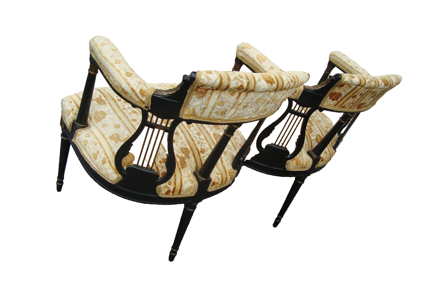 62247  RARE  Antique Victorian Settee Loveseat Couch Sofa  Chair