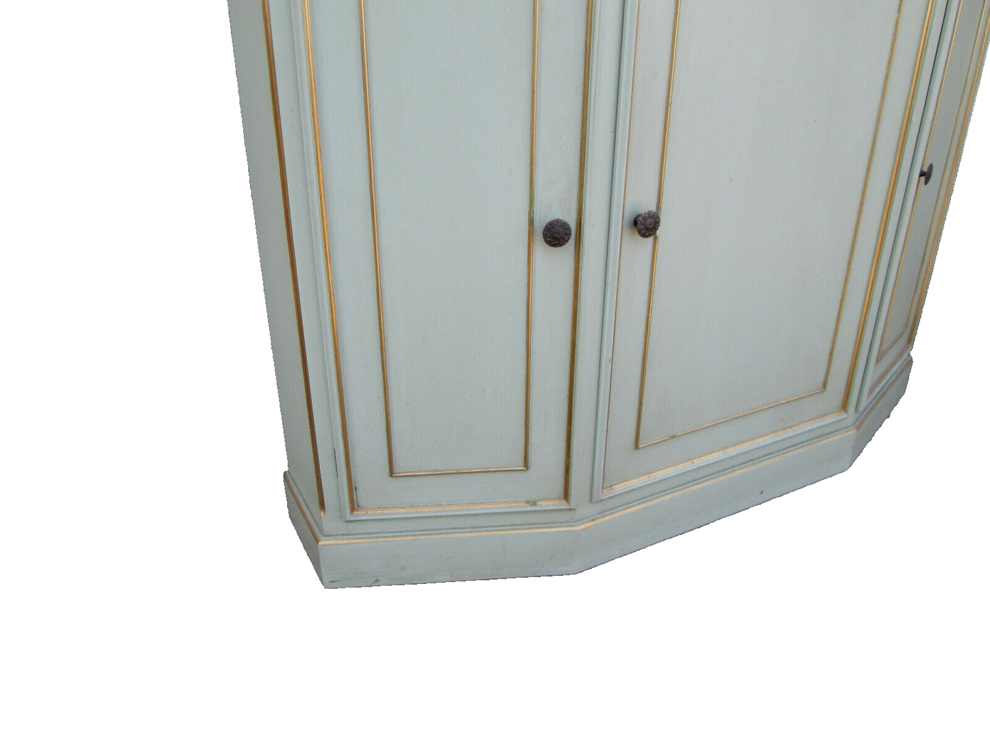 56501 Decorator Credenza Console Cabinet Table Stand w/ Mirror
