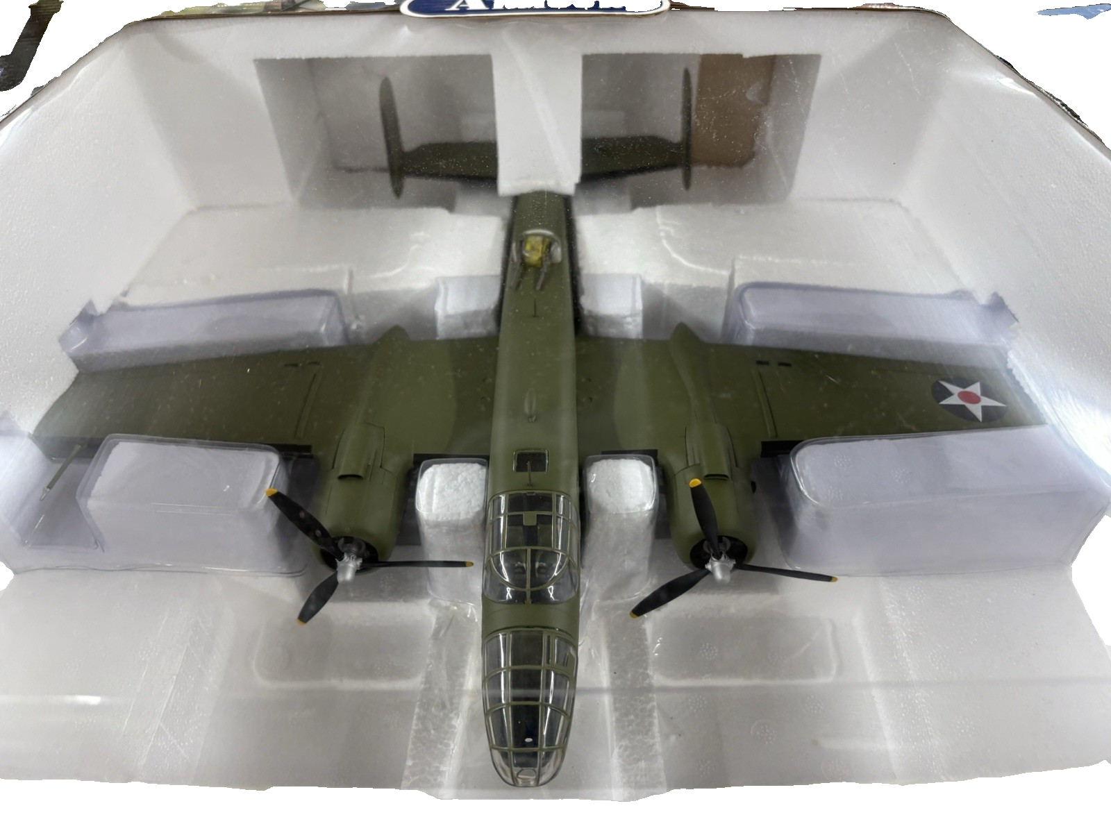 ES 225 Franklin Mint B11B316    B 25 Mitchell USAF WWII Aces MIB  Airplane