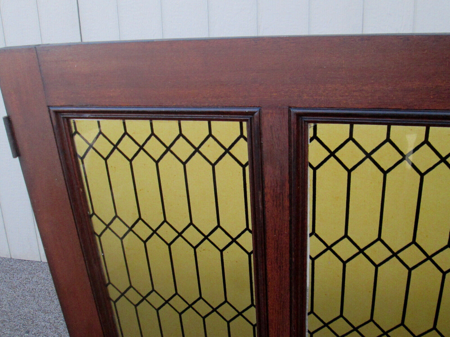 59032 Antique Door  Window with Glass Inserts