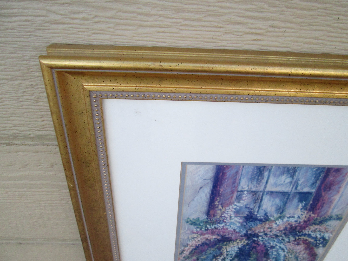 ART 01:     "GARDENS GLORY"   WINDOW BOX PRINT BARBARA PAPPENDICK PENCIL SIGNED