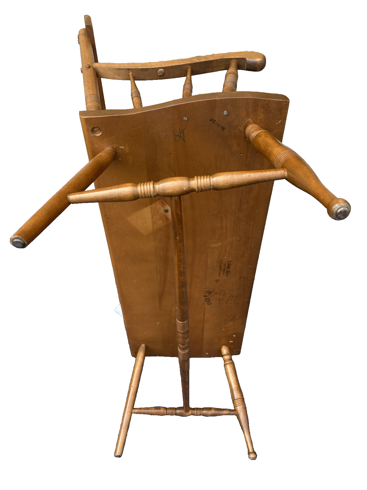 65774 Ethan Allen Maple Settee Bench