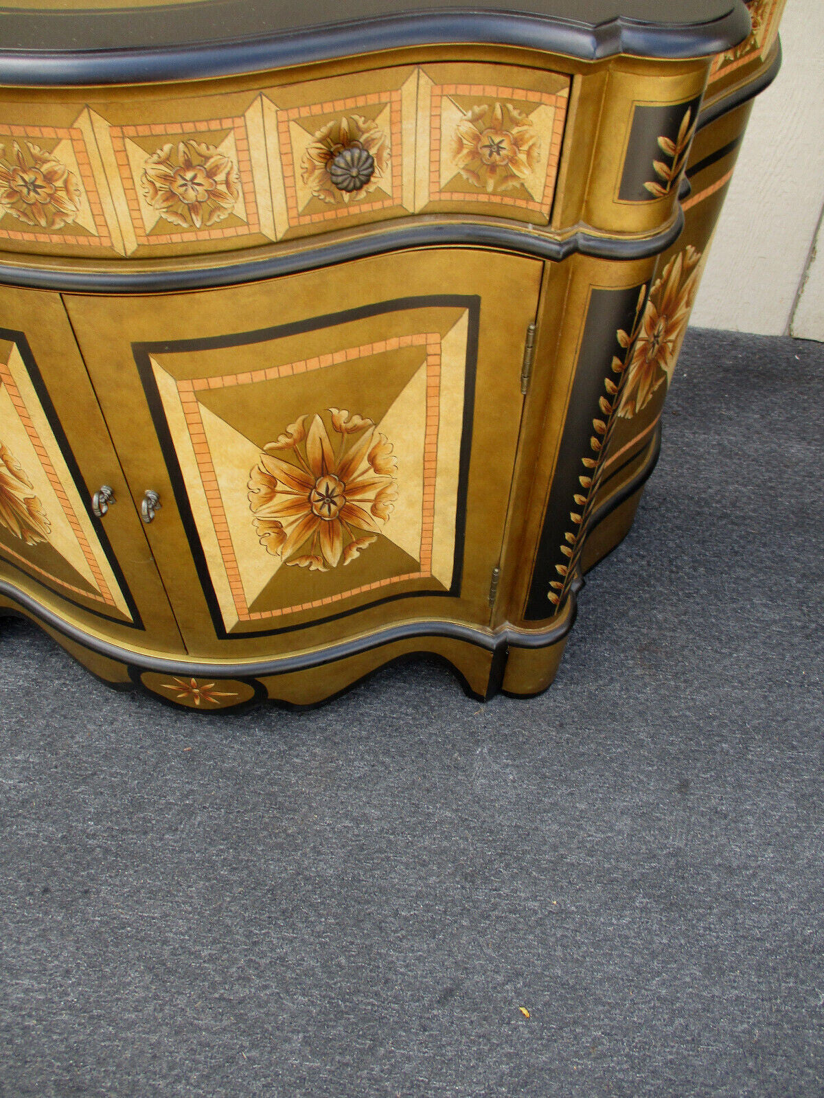 63371  Decorator PULASKI Console Sideboard Server Cabinet