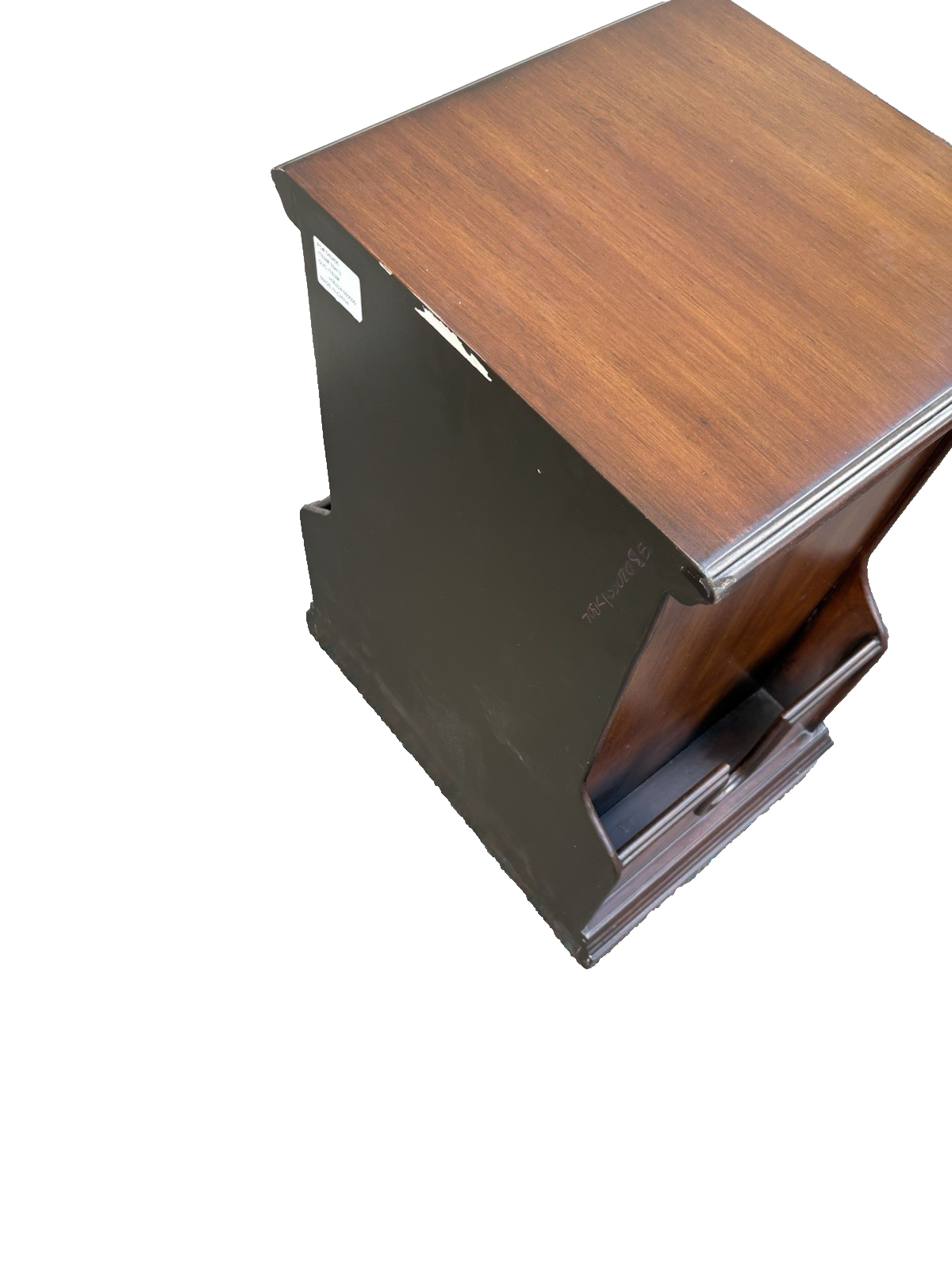 66983 Decorator Lamp Table Stand with Magazine Rack Sides