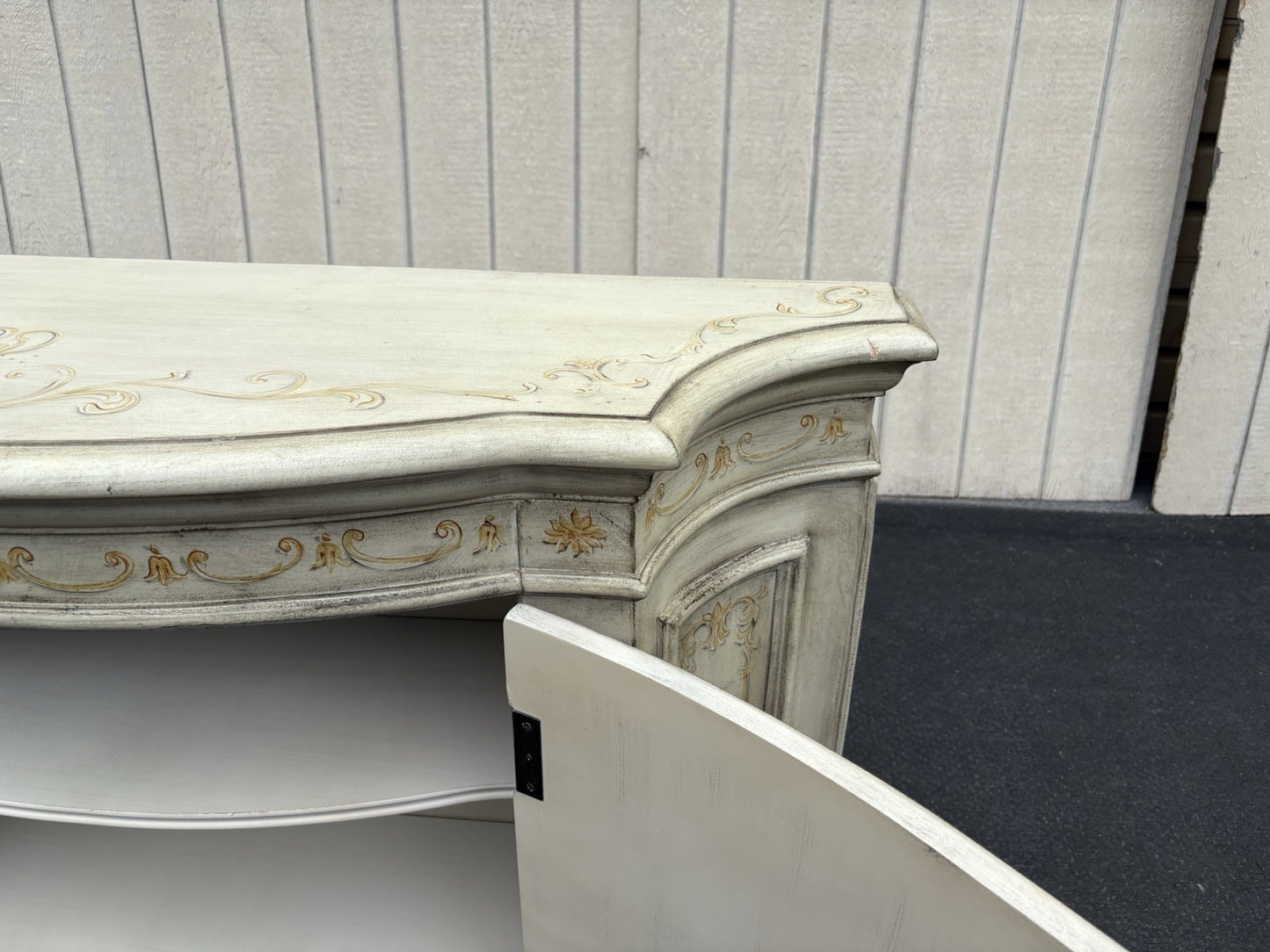 66825  Modern Decorator Console Cabinet Stand Server Sideboard