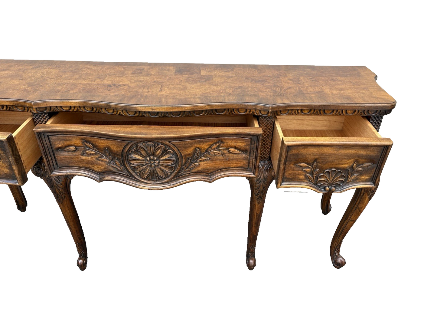 66977 HEKMAN Furniture Louis XV Sideboard Server Console Cabinet