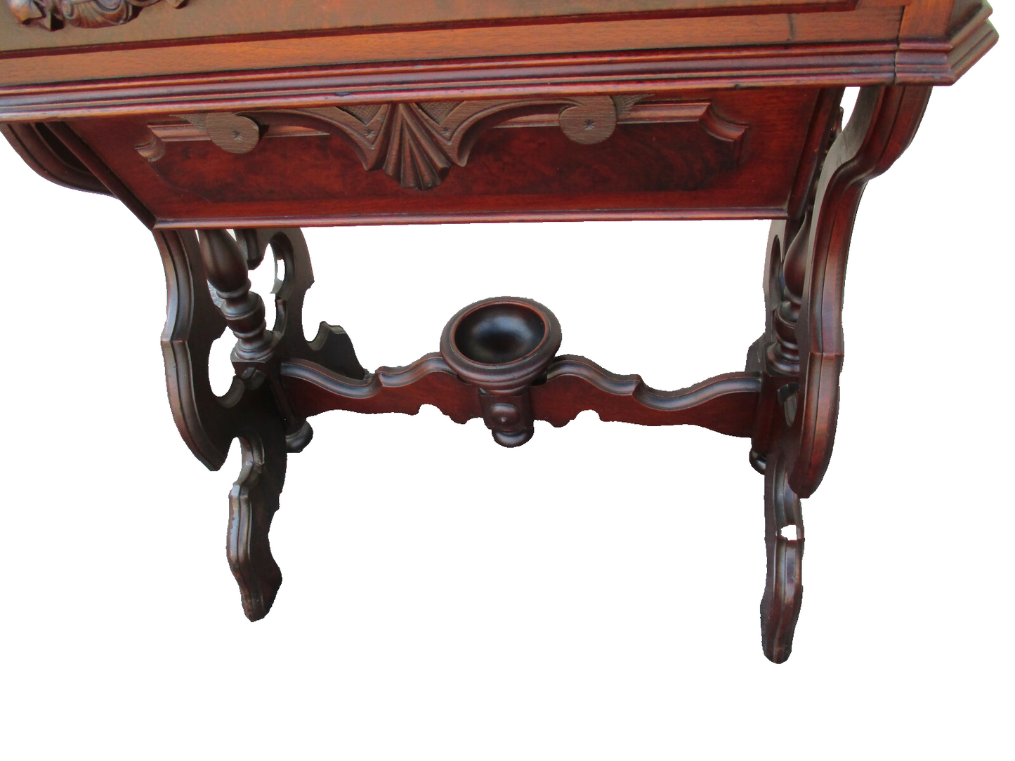 63086 Antique Victorian Sewing Stand  Desk  Cabinet Table Nightstand