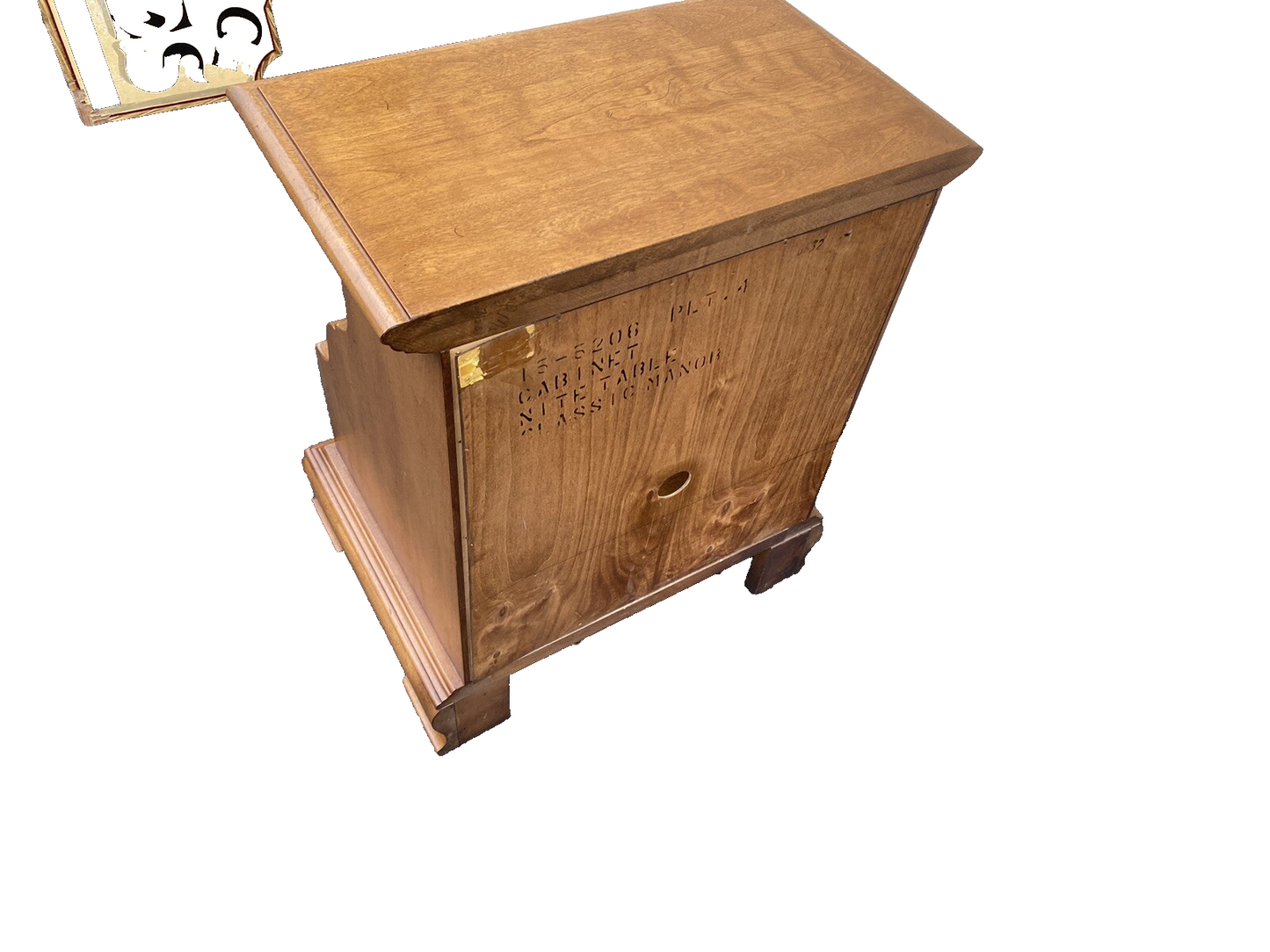 66327 ETHAN ALLEN Maple Nightstand End Table Stand