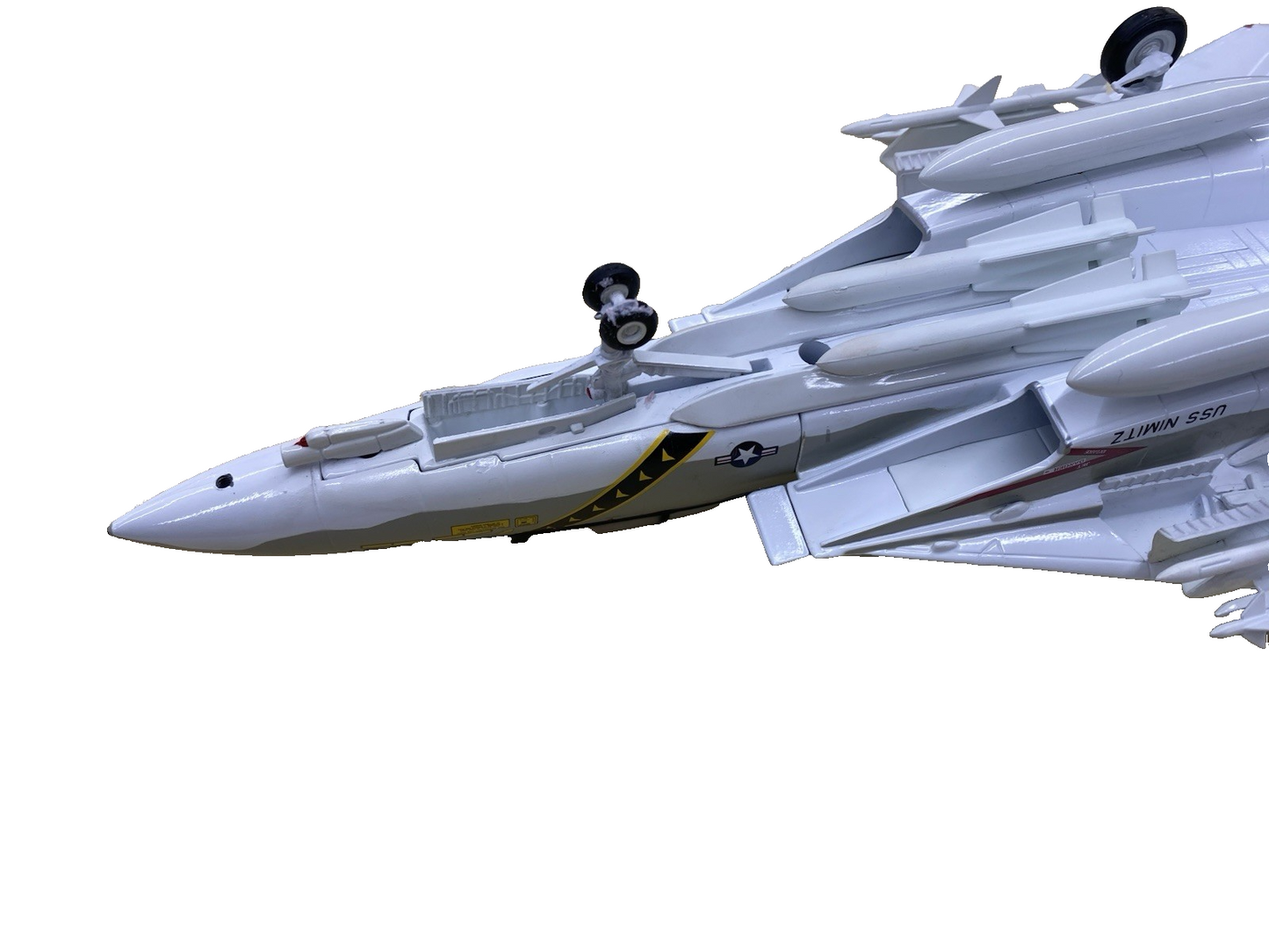 ES 228: Franklin Mint F 14 Tomcat U S Navy Jolly Rodger Airplane Plane