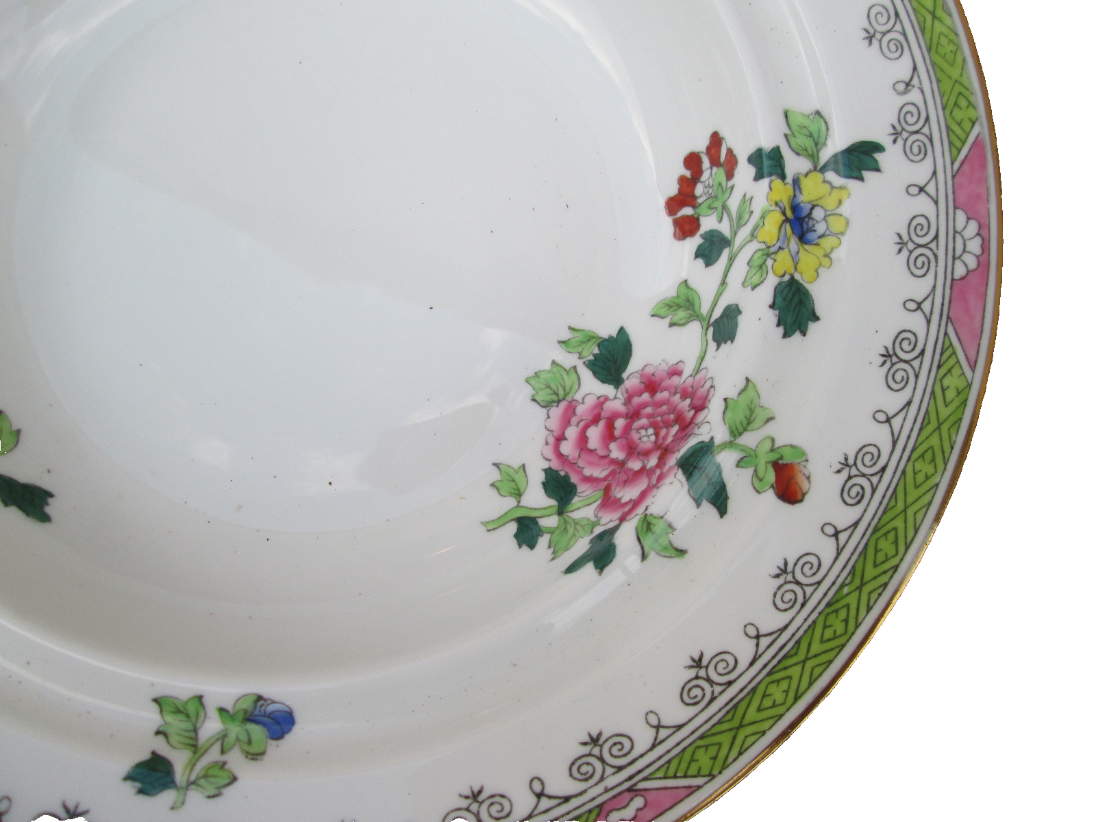 MS:  7 Pieces THOMAS GOODE LONDON SPODE COPELAND SET TEAPOT COVERED DISH CREAMER